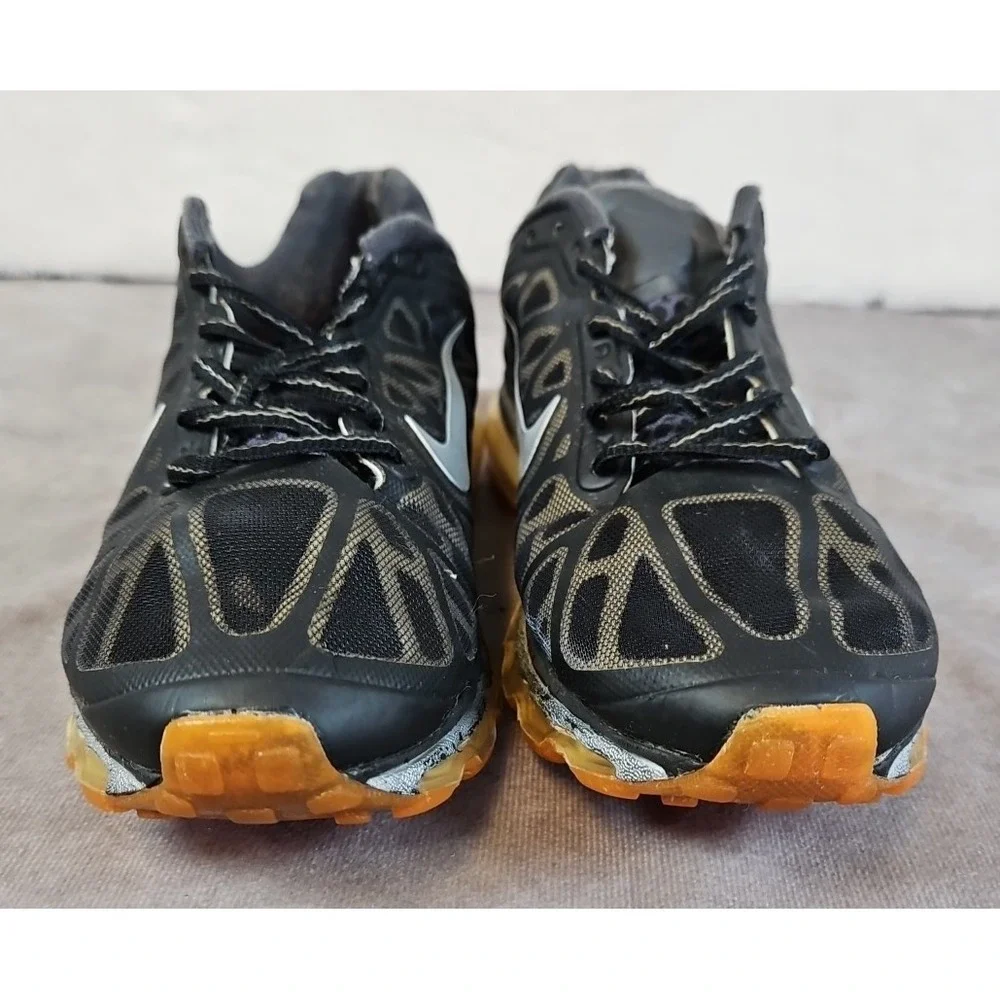 Nike Air Max Black Orange GS Shoes 431873-008 Size Youth 6.5Y Women's 8